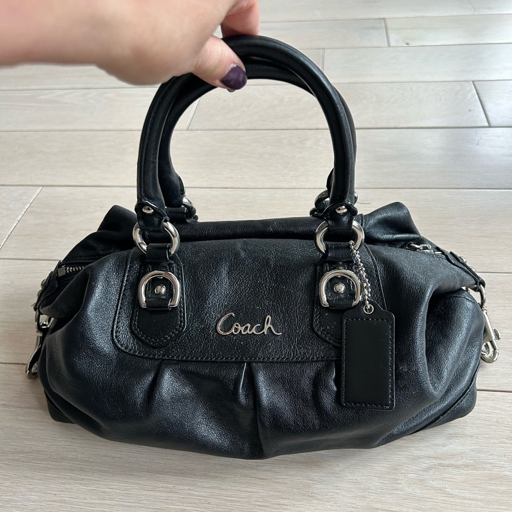 Coach Ashley F15447 convertible satchel duffle crossbody - Picture 1 of 10